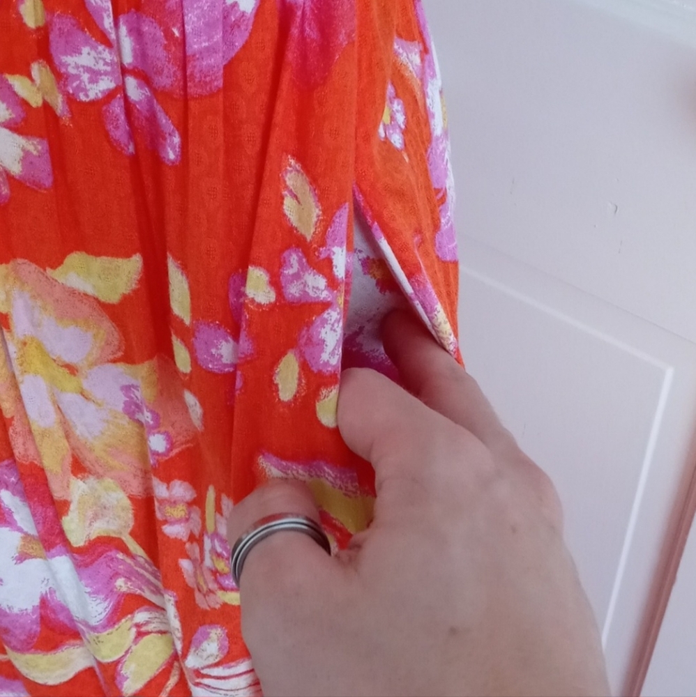 🆕 🌺HTF Free People (Anthropologie)🌺 - "Pop Combo" Floral Maxi Dress - Picture 9 of 13